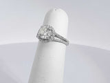 1 Cttw Diamond 14k White Gold Ring 2.8 Grams Size 4 Aa0525lerzsa