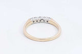 Approx. 0.35ctw Diamond Ring In 14k Yellow Gold 3.4 Grams Size 8.75 Eb1124lrxdu