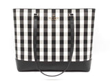 Kate Spade New York Perfect Tote In Jazzy Gingham Textured Pvc Fw0425wzsa