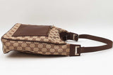 Gucci Gg Monogram Canvas Hobo Shoulder Bag Eb0726ocrdu