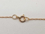 0.95 Cttw Lab Grown Diamonds 14k Yellow Gold 1.8g Cross Chain 18 In Do0525wwode