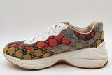 Gucci Monogram Multicolor Canvas Rhyton Sneakers Gucci Size 8 Eb0626lxzde