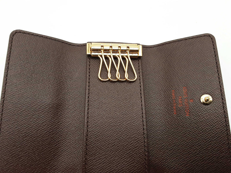 Louis Vuitton Brown Damier Ebene Key Holder Do0525lcxde