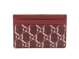Gucci Card Holder Wallet In Gg Shadow Coated Canvas Fw0825lzxdu