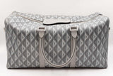 Christian Dior Lingot 50 Bag In Gray Cd Diamond Coated Canvas Fw0526exzdu