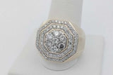 1.69cttw Diamond Ring In 10k Yellow Gold 10.7 Grams Size 10 Eb1026llxzsa