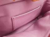 Fendi Peekaboo Pink Leather Crossbody Bag Do1224srxde