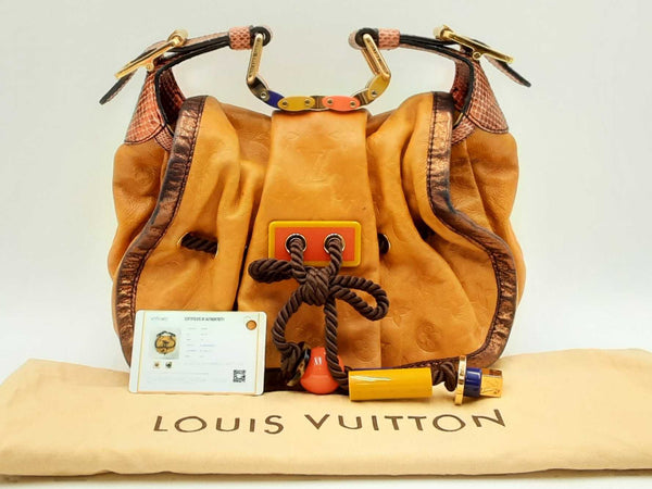 Louis Vuitton Epices Kalahari Leather Handbag Fw1124oxzdu