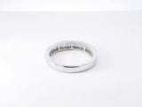 0.42 Cttw Diamond & 14k White Gold Wedding Band 3.2 Grams Size 7 Fw0326orxdu