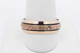 14k Yellow Gold Band Ring 6 Grams Size 10.5 Eb0926wxzsa