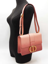 Christian Dior Medium 30 Montaigne Flap Bag In Pink Ombre Leather Fw0726exzdu