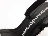 Alexander Wang Nova Sandal Pvc Black Size 8.5 Aa0726lzxsa