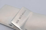 Tiffany & Co. 1837 925 Sterling Silver Money Clip 21.3 Grams Eb0226rxsa