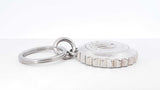 Rolex Triplock Crown Emblem Stainless Steel Keyring Fw0426izdu