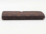 Louis Vuitton Emilie Monogram Pink Interior Brown Wallet Aa1225lrzsa