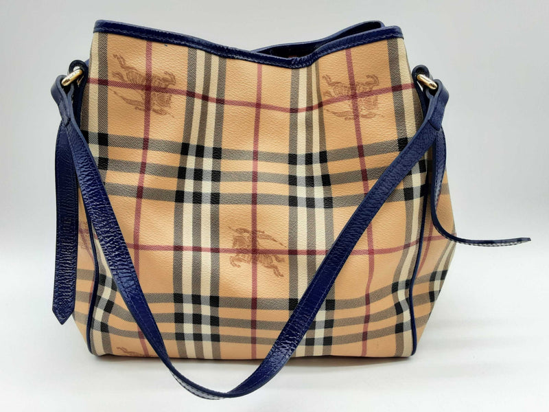 Burberry Canterbury Haymarket Coated Canvas Tote Bag Do1224loxde