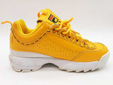 Fila 3fm00658-743 Disruptor 2 Premium Repeat Canary Yellow Size 6 Men Do1124oxde