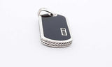 David Yurman Sterling Silver Streamline Beveled Tag Eb0823oxzdu