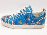 Christian Louboutin Orlato Flatca Odyssey Blue Shoes Size Eu 41 M Do0525lixde