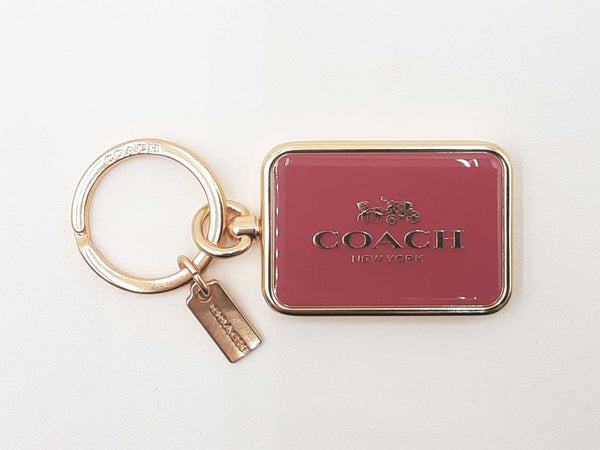 Coach Horse And Carriage Key Holder Bag Charm Fw0725wxdu