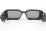 Gucci Gg1325s Chaise Lounge Rectangle Sunglasses In Grey Eb0726lorsa