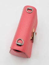 Louis Vuitton Twist Pm Bloom Handbag In Coral Pink Epi Leather Fw1026olrxdu