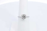 Approx. 0.7ctw Diamond Ring In 14k White Gold 2.3 Grams Size 7 Eb1224rxzdu