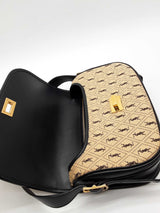 Yves Saint Laurent Monogram All Over Satchel Bag Eb0526sewde