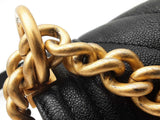 Chanel Small Boy Bag In Black Quilted Caviar Leather Fw0926lrxzdu