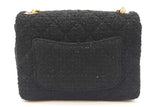 Chanel Black Tweed Bijoux Chain Flap Bag Eb0226wwxzde