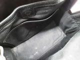 Mcm Stark Black Leather Gray Visetos Coated Canvas Backpack Do0626orxde