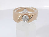 0.45 Cttw Diamond 14k Yellow Gold Solitaire Ring 9.4 Grams Size 9 Aa0525rxzsa