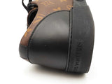 Louis Vuitton Match Up Sneakers In Monogram Coated Canvas Size 7.5 Fw0326lcrdu