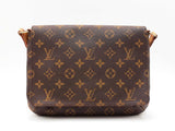 Louis Vuitton Musette Tango Shoulder Bag In Monogram Coated Canvas Fw0626rcrdu