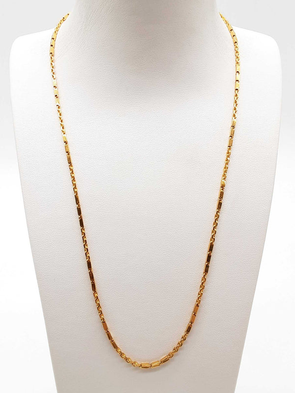 24k Yellow Gold 15.1g Chain Necklace 20 In Docxzde 144020010241