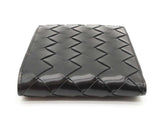 Bottega Veneta Intrecciato Black Leather Bifold Wallet Sd0626ollde