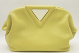 Bottega Veneta Neon Yellow Leather The Point Top Handle Bag Eb0526rxzsa