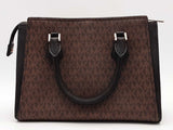 Michael Kors Brown Handbag With Wallet Aa0926crsa