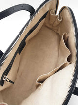 Gucci Nice Dome Satchel In Black Microguccissima Patent Leather Fw0126woxdu