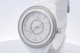 Christian Dior Viii Ceramic 33mm Quartz Mop Dial & Diamond Bezel Eb0326lxxzdu