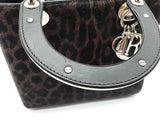Christian Dior Lady Dior Leopard Print Pony Hair Handbag Sd0126ozxzde