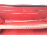Louis Vuitton Red Monogram Empreinte Zippy Wallet Sd0726lpzdu