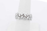 1.87cttw Lab Grown Diamond Ring In 14k White Gold 4.2 Grams Size 7 Eb0826scrsa