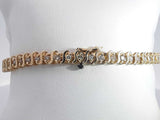 1.47 Cttw Diamond 14k Yellow Gold 13 Grams Tennis Bracelet 7 In Aa0825izxsa