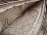 Michael Kors Voyager Ballet Pink Tan Signature Tote Bag Do0525pxde