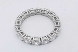 2.08cttw Lab Grown Diamond Eternity Band 14k White Gold 2.1g Size 6 Eb0826irxsa