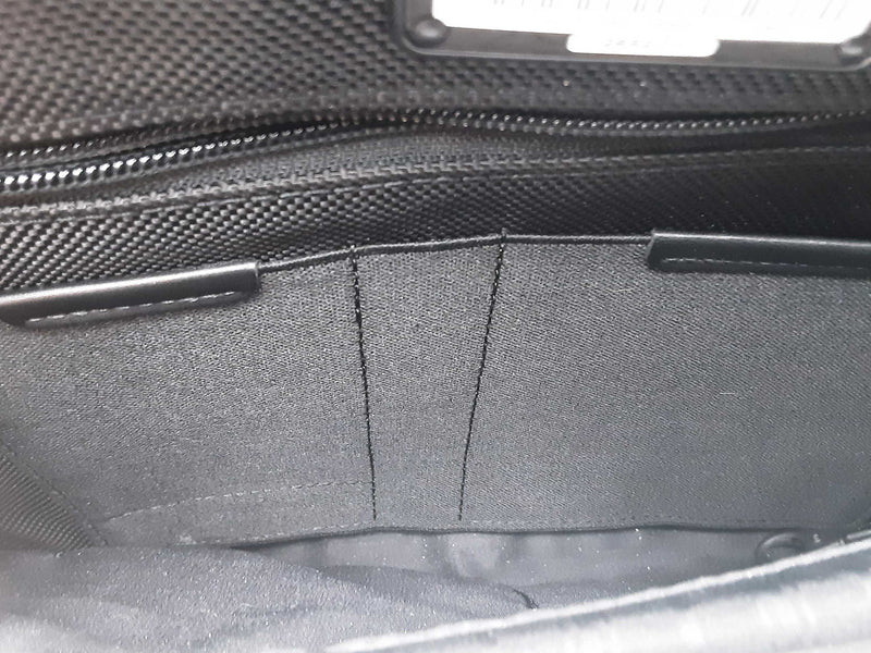 Tumi Slim Deluxe Portfolio Black Laptop Bag Sd0225lzxsa