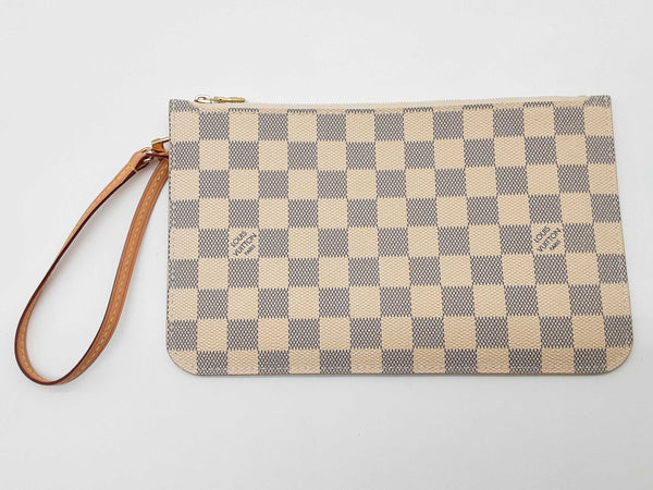 Louis Vuitton Damier Azur Coated Canvas Pochette Do0525wxzde