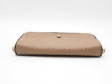 Louis Vuitton Félicie Pochette In Turtledove Beige Monogram Empreinte Leather Fw0726ixzdu
