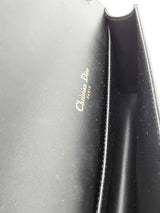 Christian Dior Black Cannage Leather Lady Dior Pouch Crossbody Eb1225pxzdu
